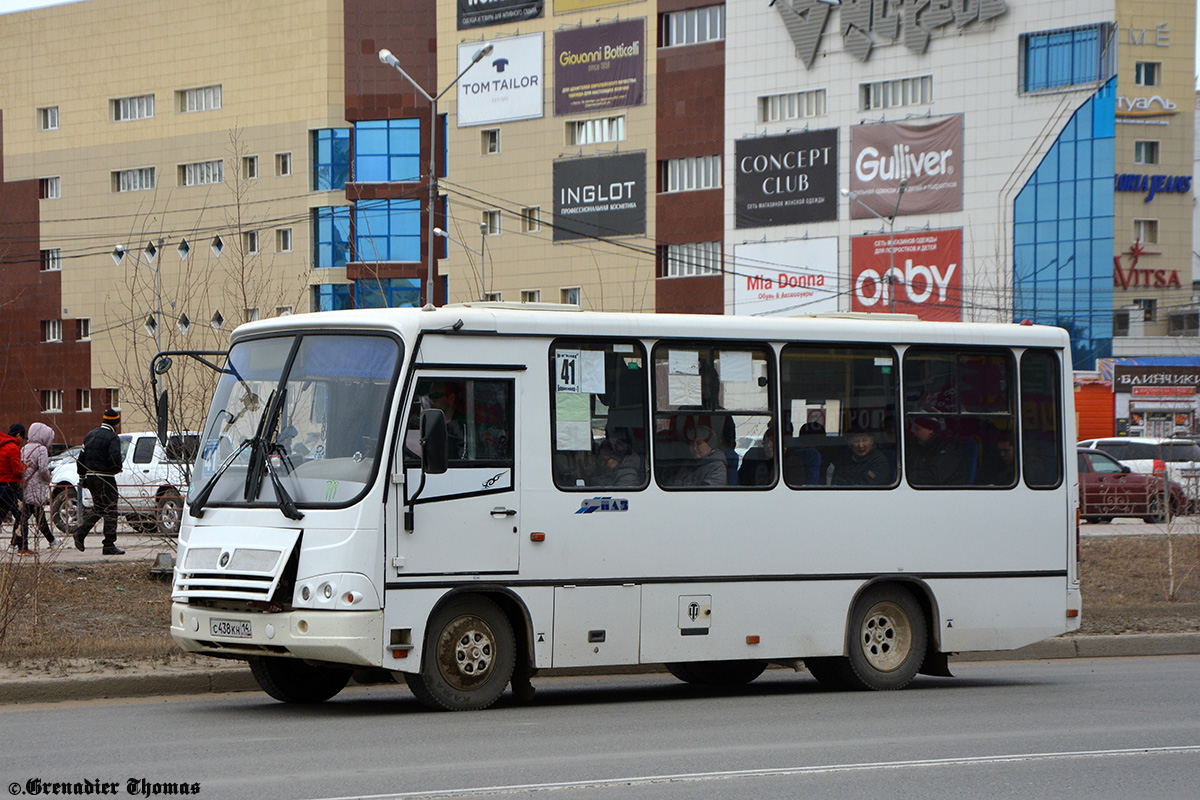 Саха (Якутия), ПАЗ-320302-08 № С 438 КН 14