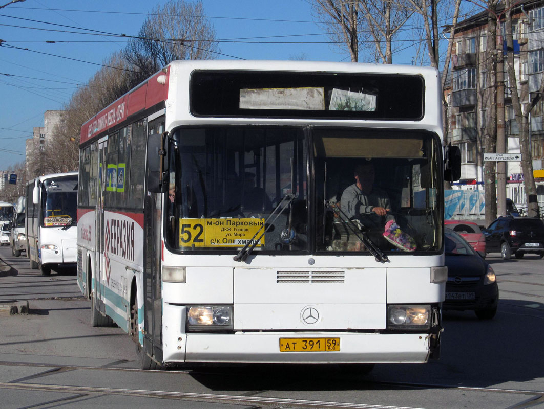 Пермский край, Mercedes-Benz O405 № АТ 391 59