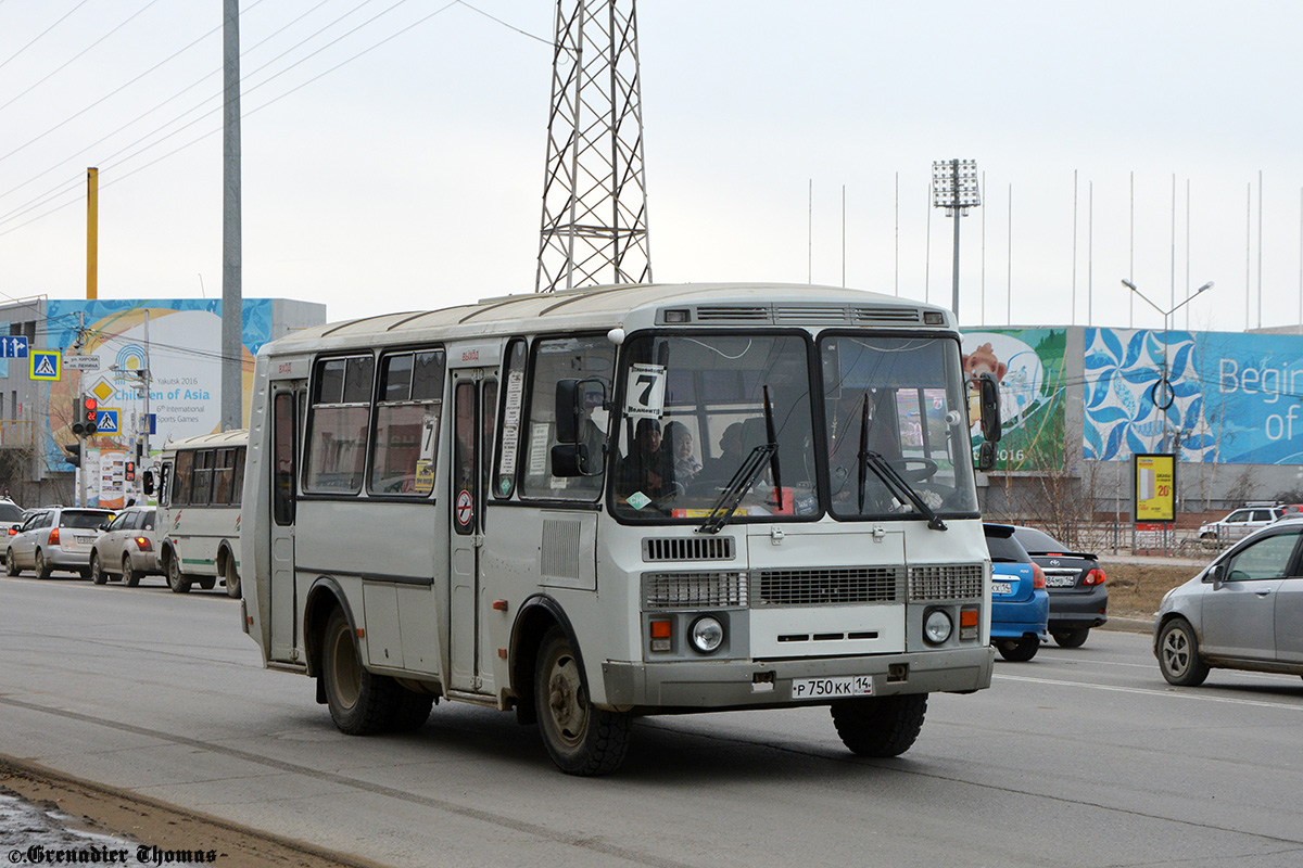 Саха (Якутия), ПАЗ-32054 № Р 750 КК 14