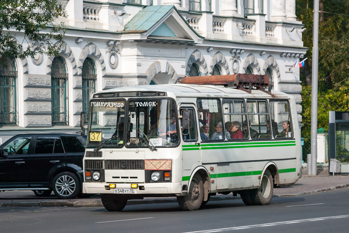 Томская область, ПАЗ-32054 № Е 548 УТ 70