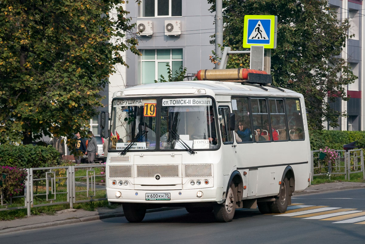 Томская область, ПАЗ-32054 № К 600 КН 70