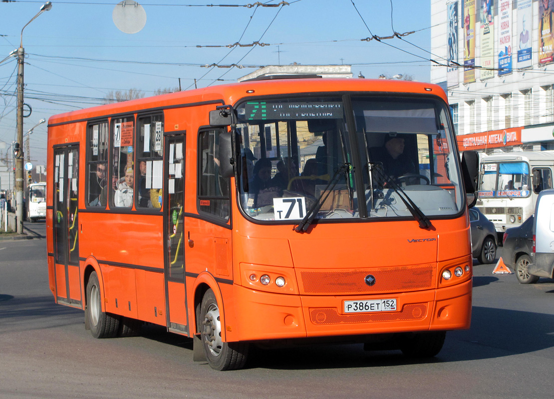 Нижегородская область, ПАЗ-320414-05 "Вектор" (1-2) № Р 386 ЕТ 152