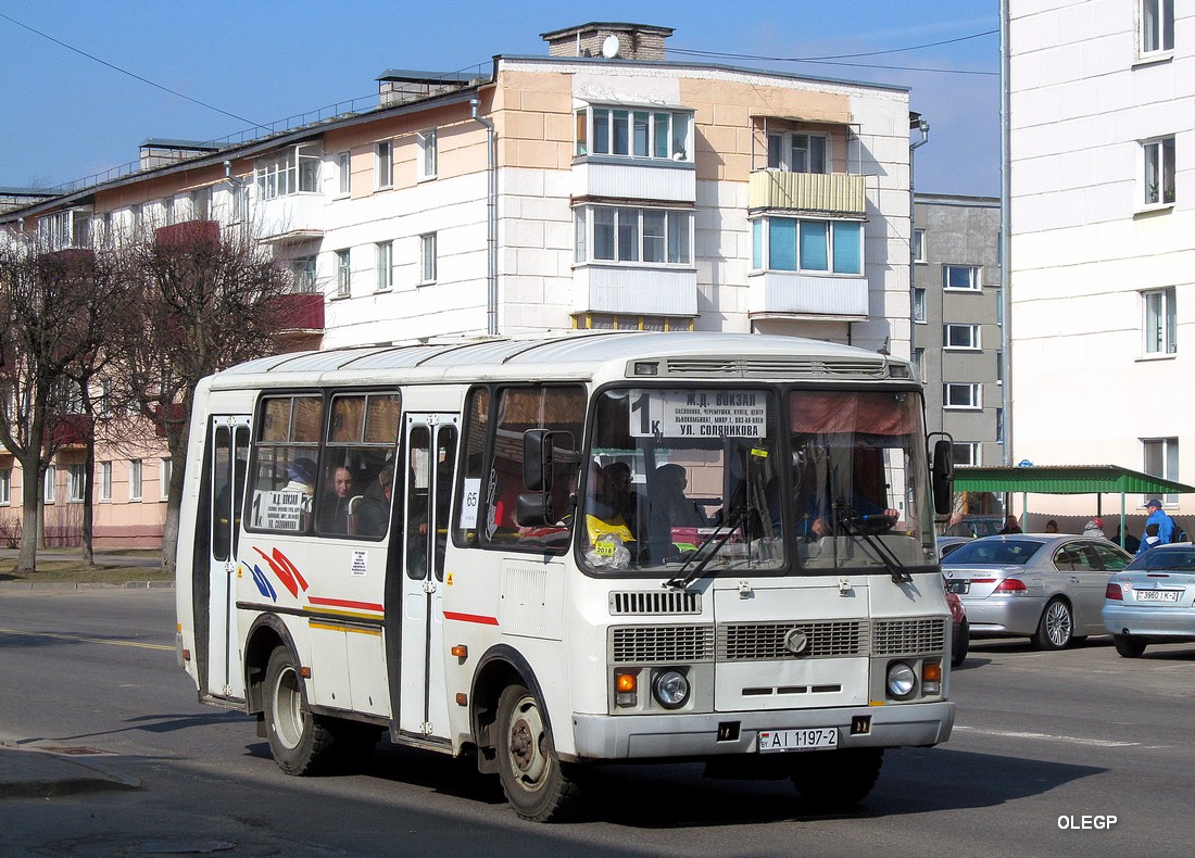 Витебская область, ПАЗ-32054 № АІ 1197-2