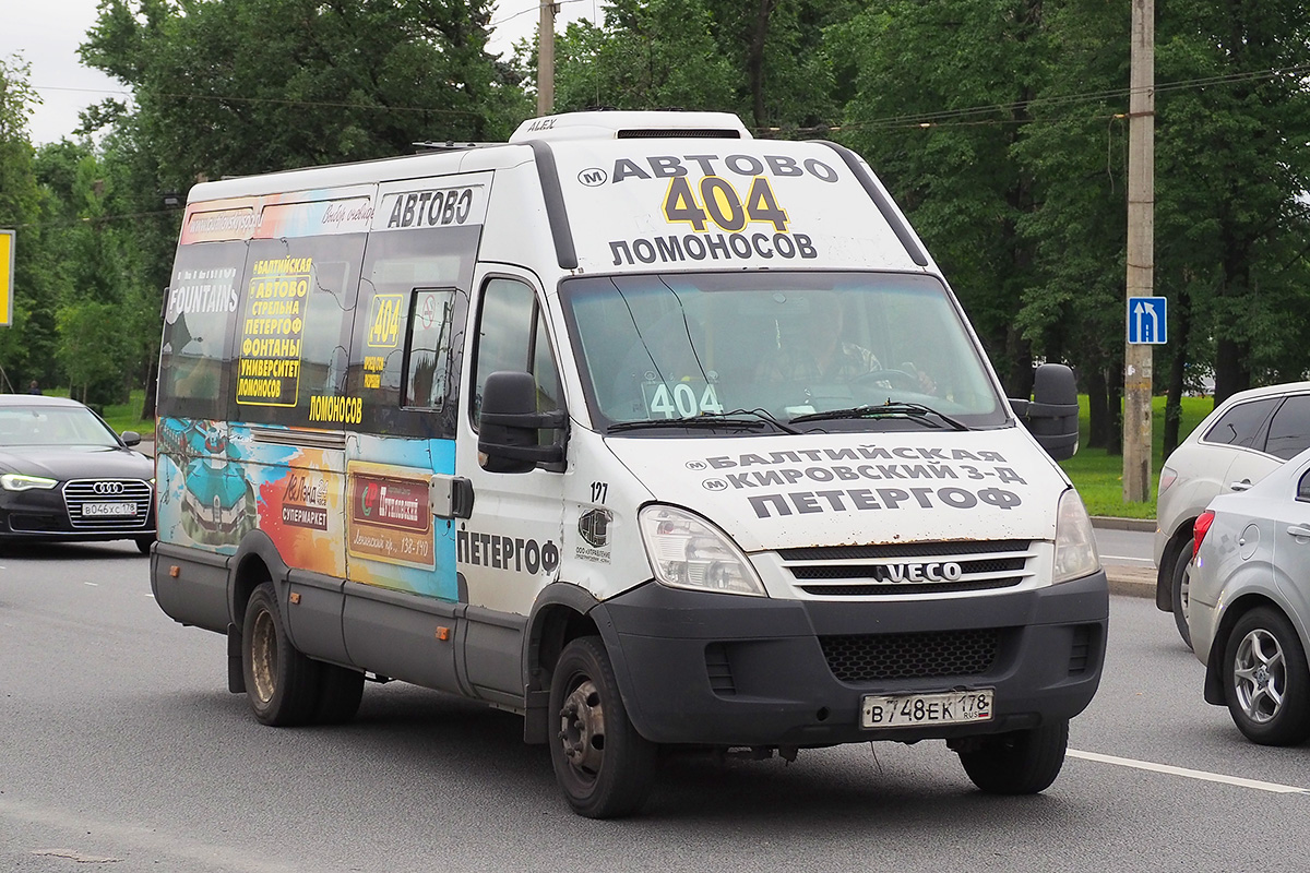 Санкт-Петербург, Нижегородец-2227UU (IVECO Daily) № В 748 ЕК 178