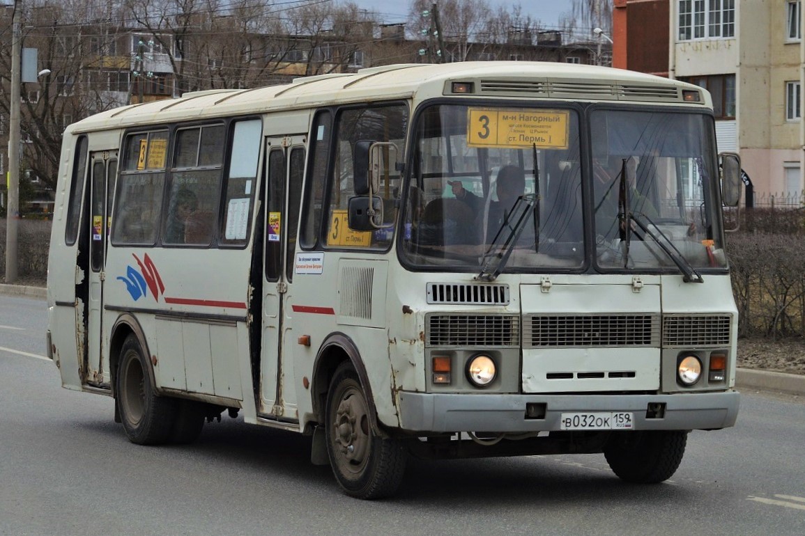 Пермский край, ПАЗ-4234-05 № В 032 ОК 159