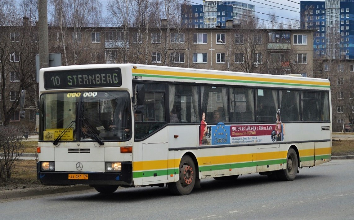 Пермский край, Mercedes-Benz O405 № АА 481 59