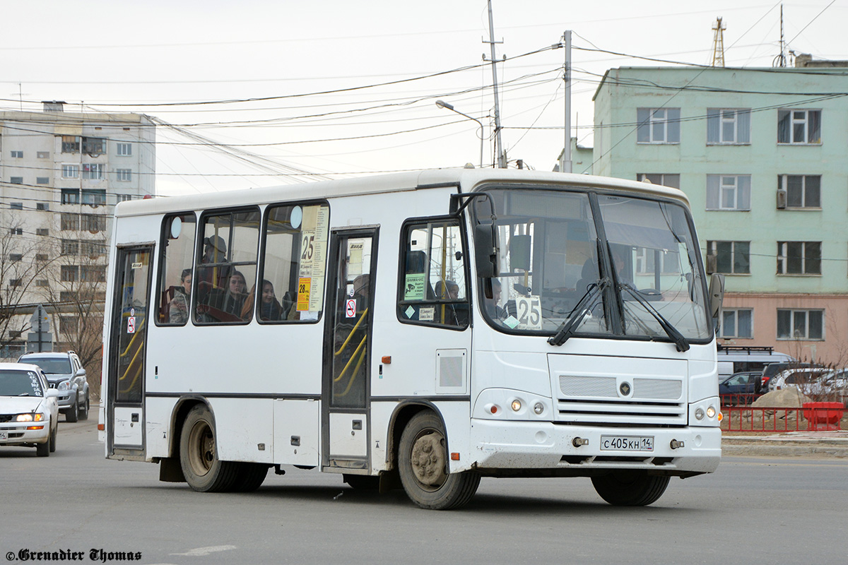 Саха (Якутия), ПАЗ-320302-08 № С 405 КН 14