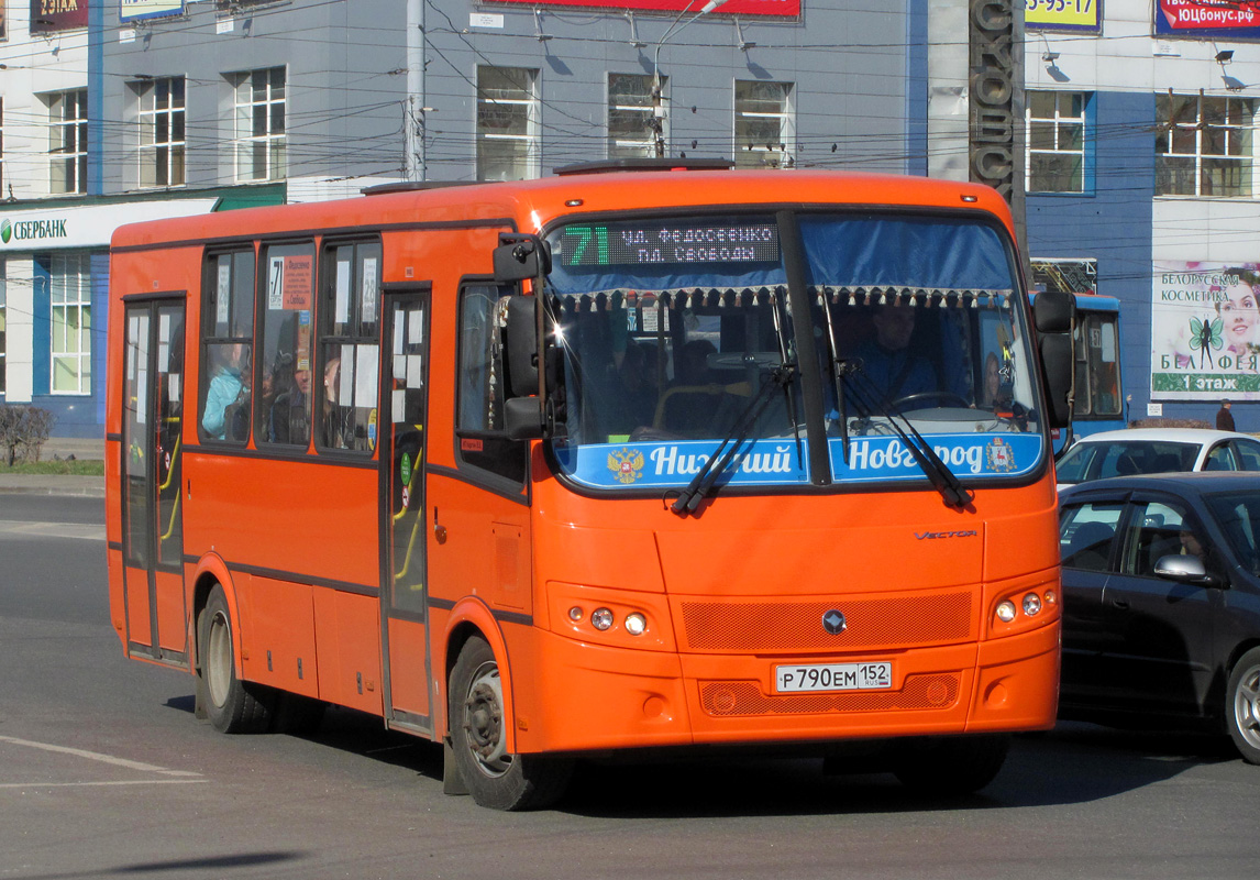 Nizhegorodskaya region, PAZ-320414-05 "Vektor" Nr. Р 790 ЕМ 152