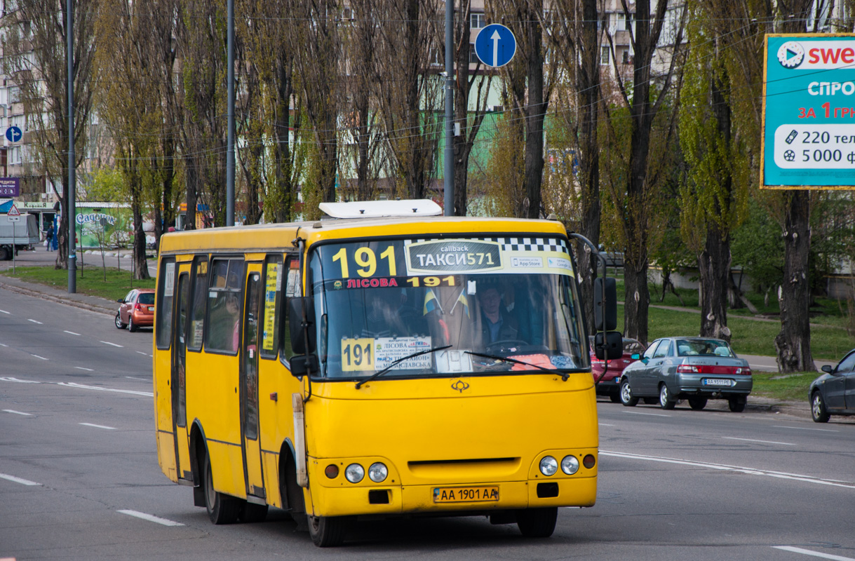 Киев, Богдан А09201 № AA 1901 AA