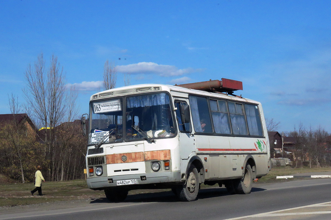 Краснодарский край, ПАЗ-32054 № Н 482 АР 123