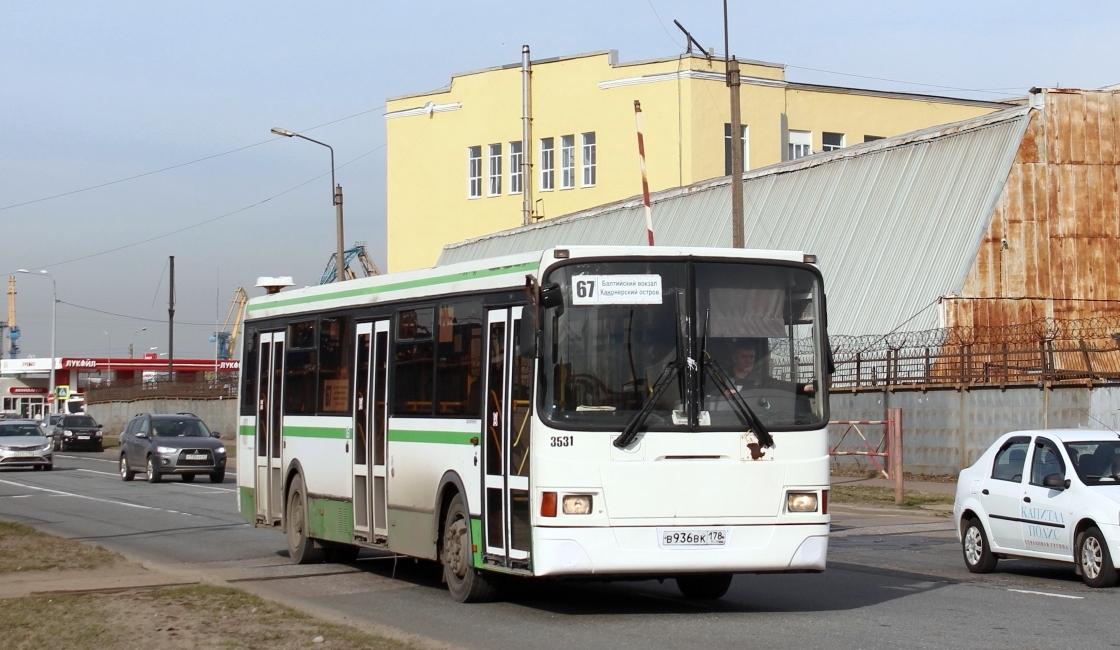 Санкт-Петербург, ЛиАЗ-5293.53 № 3531