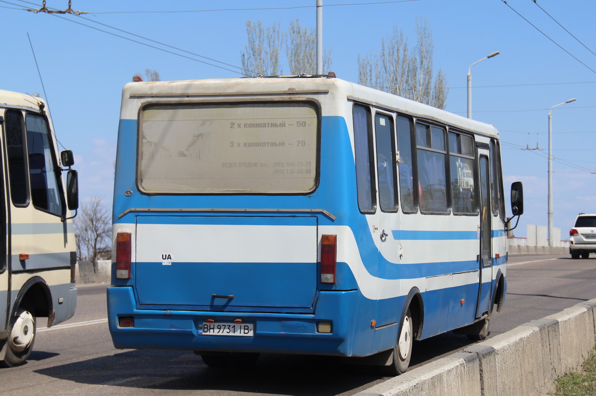 Одесская область, БАЗ-А079.23 "Мальва" № BH 9731 IB