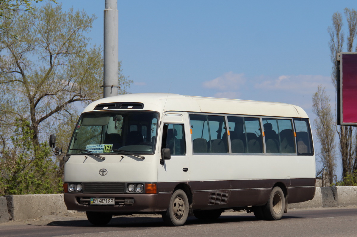 Одесская область, Toyota Coaster HZB50L № BH 4871 AP