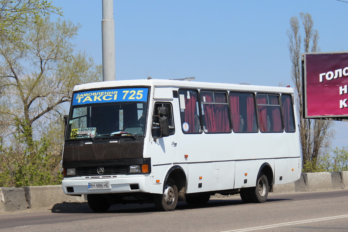 Одесская область, БАЗ-А079.23 "Мальва" № BH 4886 HE