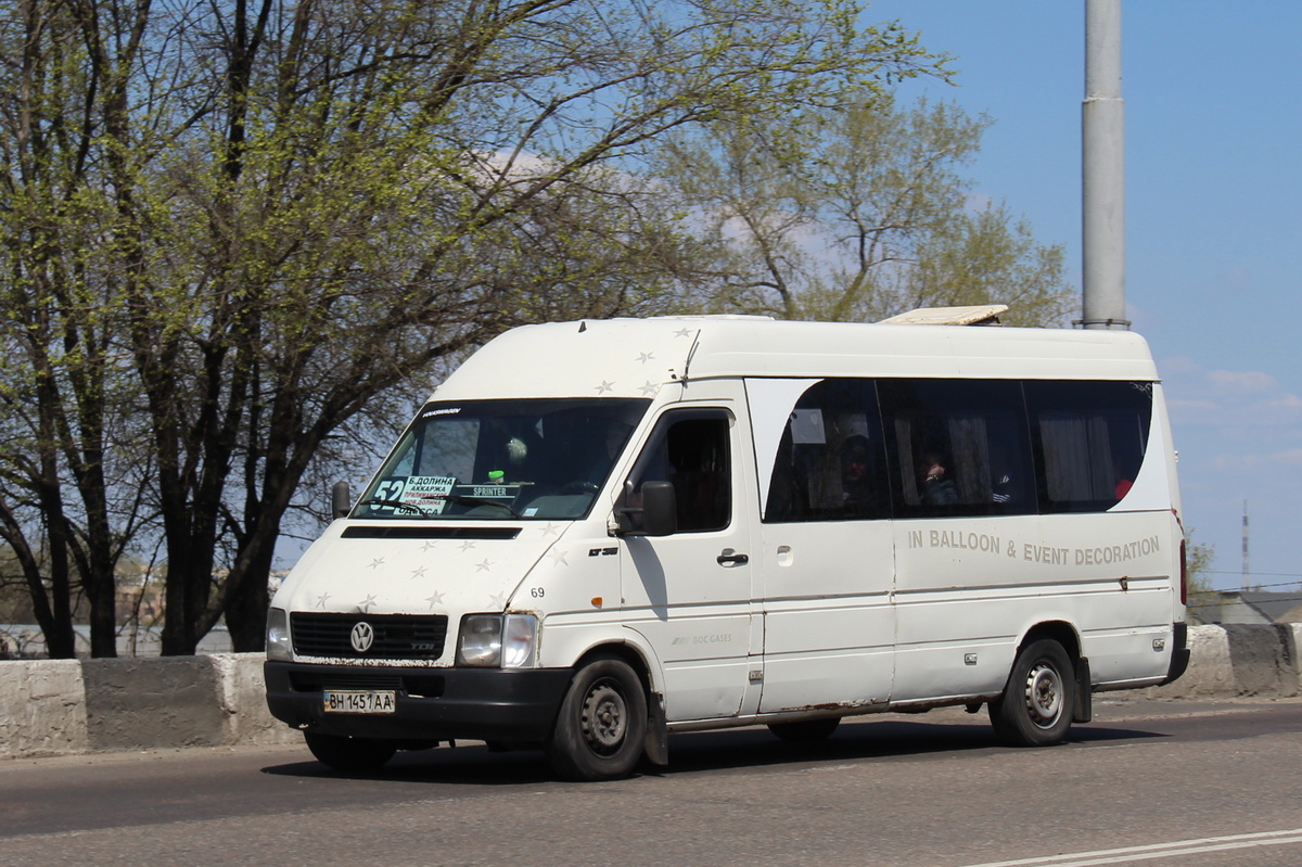 Одесская область, Volkswagen LT35 № BH 1451 AA