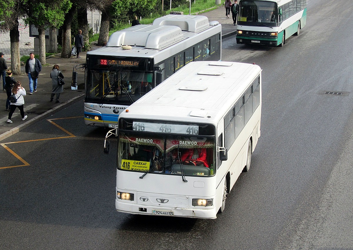 Алматы, Daewoo BS090 Royal Midi (Ulsan) № 924 ABZ 05