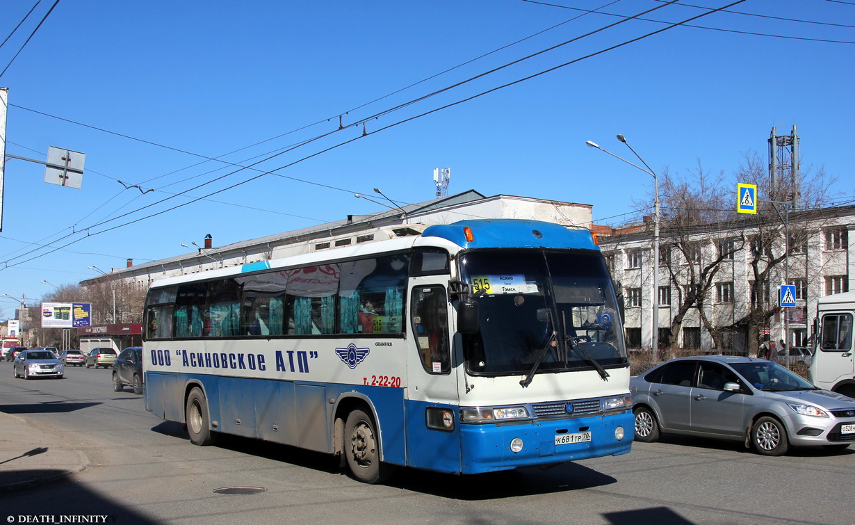 Томська область, Asia AM948 Granbird № К 681 ТР 70