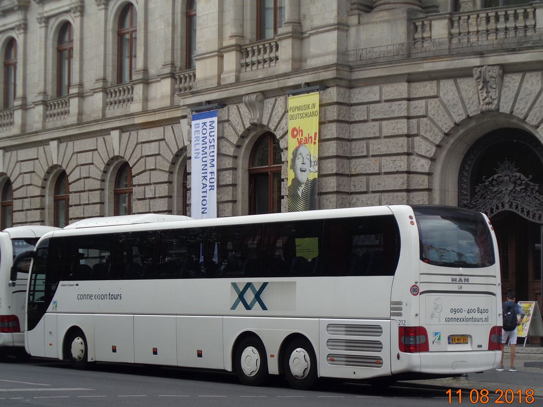 Нидерланды, MAN R08 Lion's Coach L RHC444 L № 212