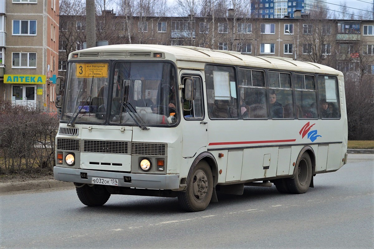 Пермский край, ПАЗ-4234-05 № В 032 ОК 159