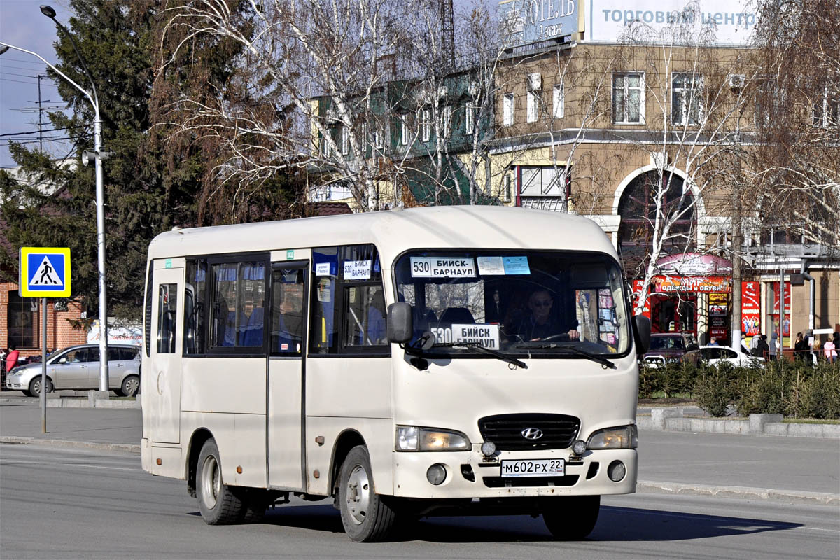 Алтайский край, Hyundai County SWB (РЗГА) № М 602 РХ 22