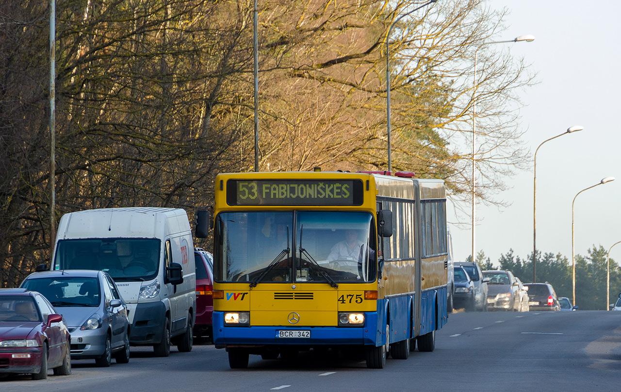 Литва, Mercedes-Benz O405G № 475