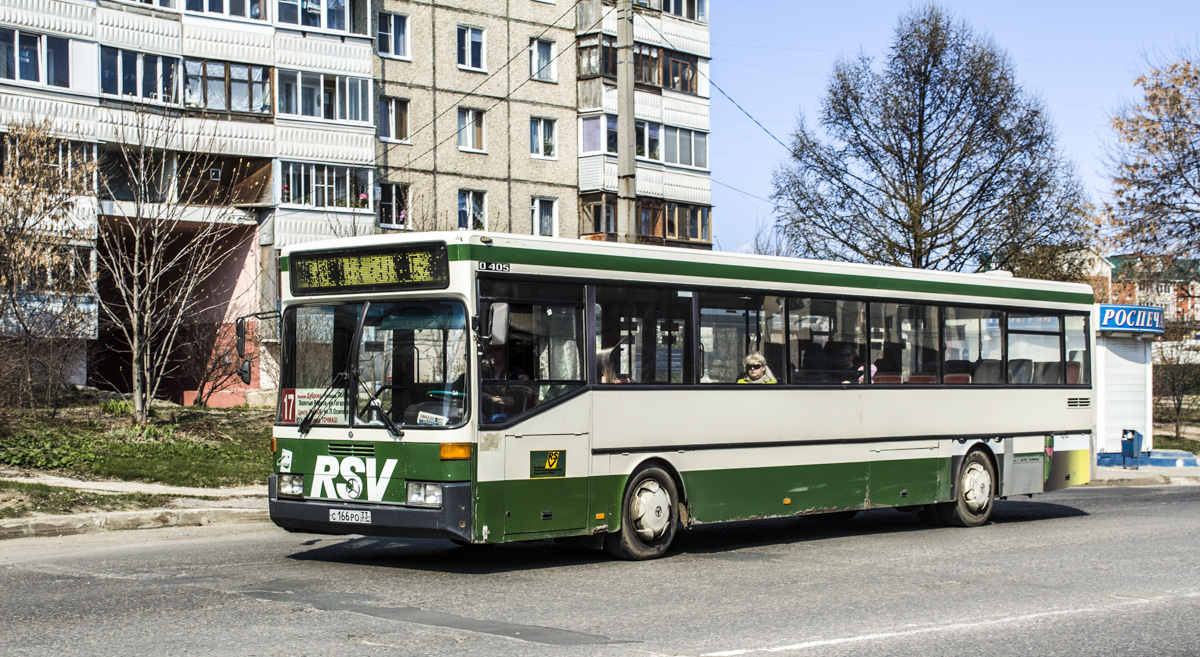 Владимирская область, Mercedes-Benz O405 № С 166 РО 33