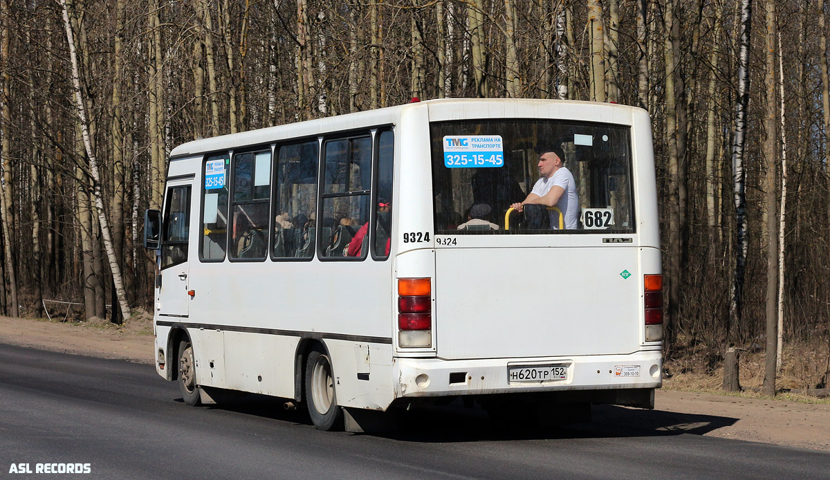 Ленинградская область, ПАЗ-320302-08 № 9324