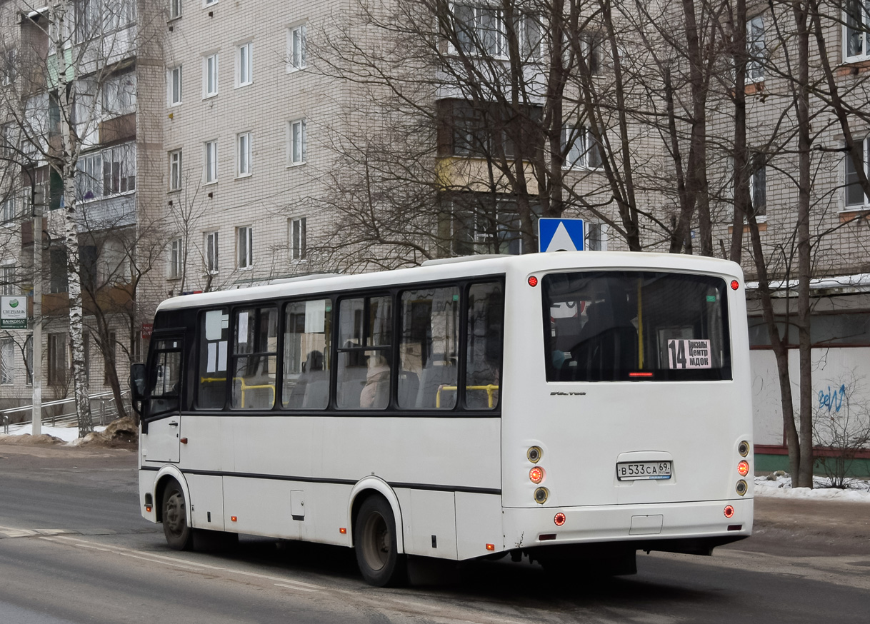 Тверская область, ПАЗ-320412-04 "Вектор" № В 533 СА 69