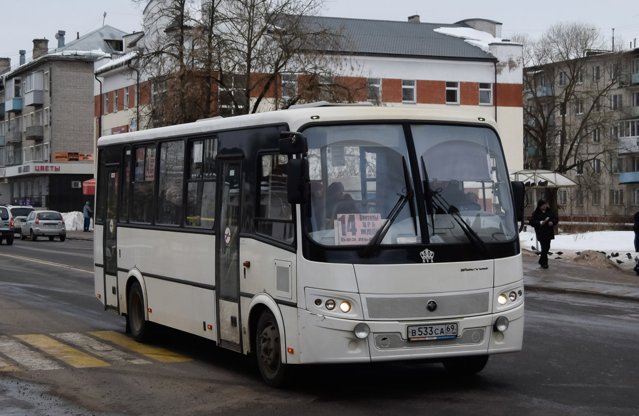 Тверская область, ПАЗ-320412-04 "Вектор" № В 533 СА 69