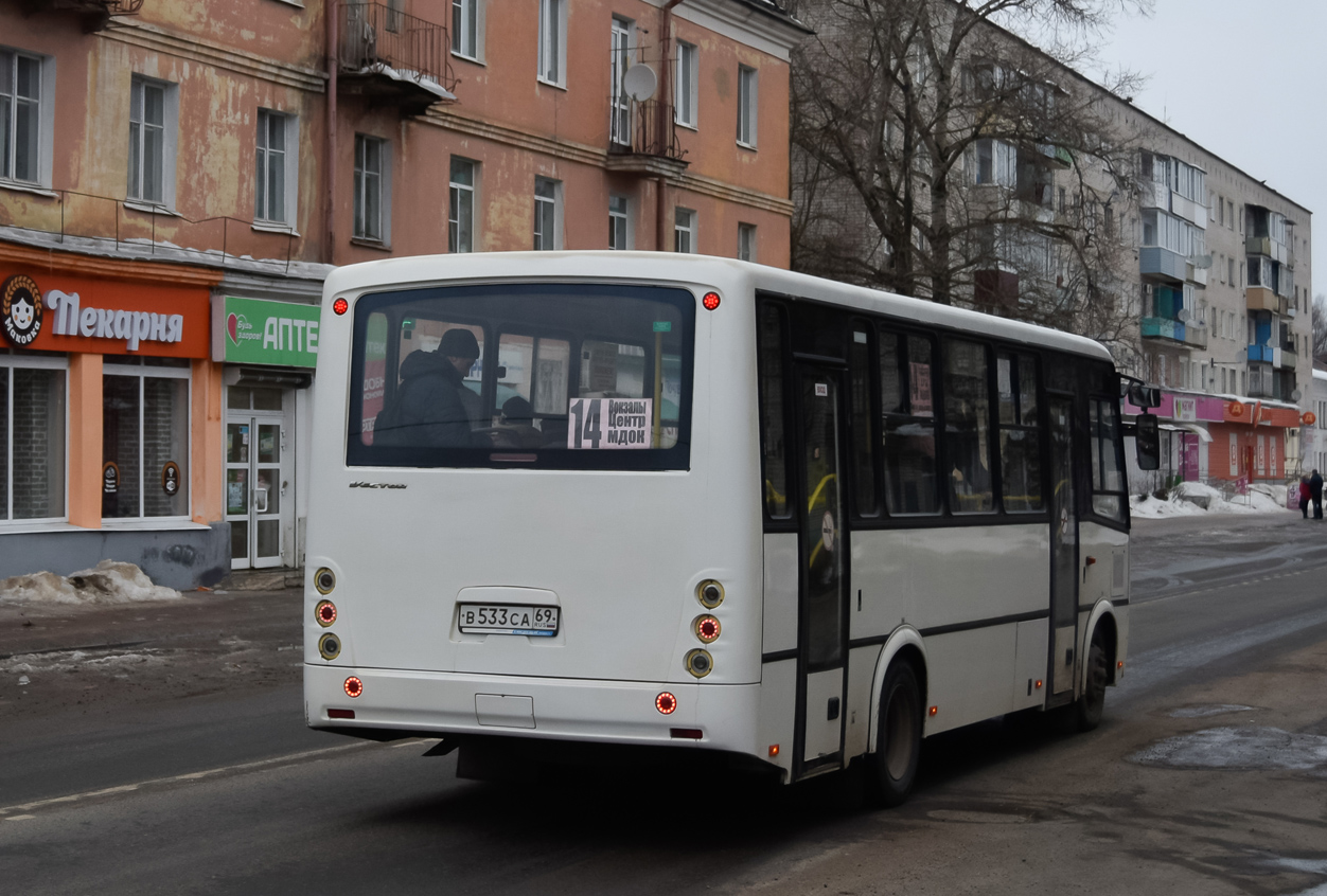 Тверская область, ПАЗ-320412-04 "Вектор" № В 533 СА 69