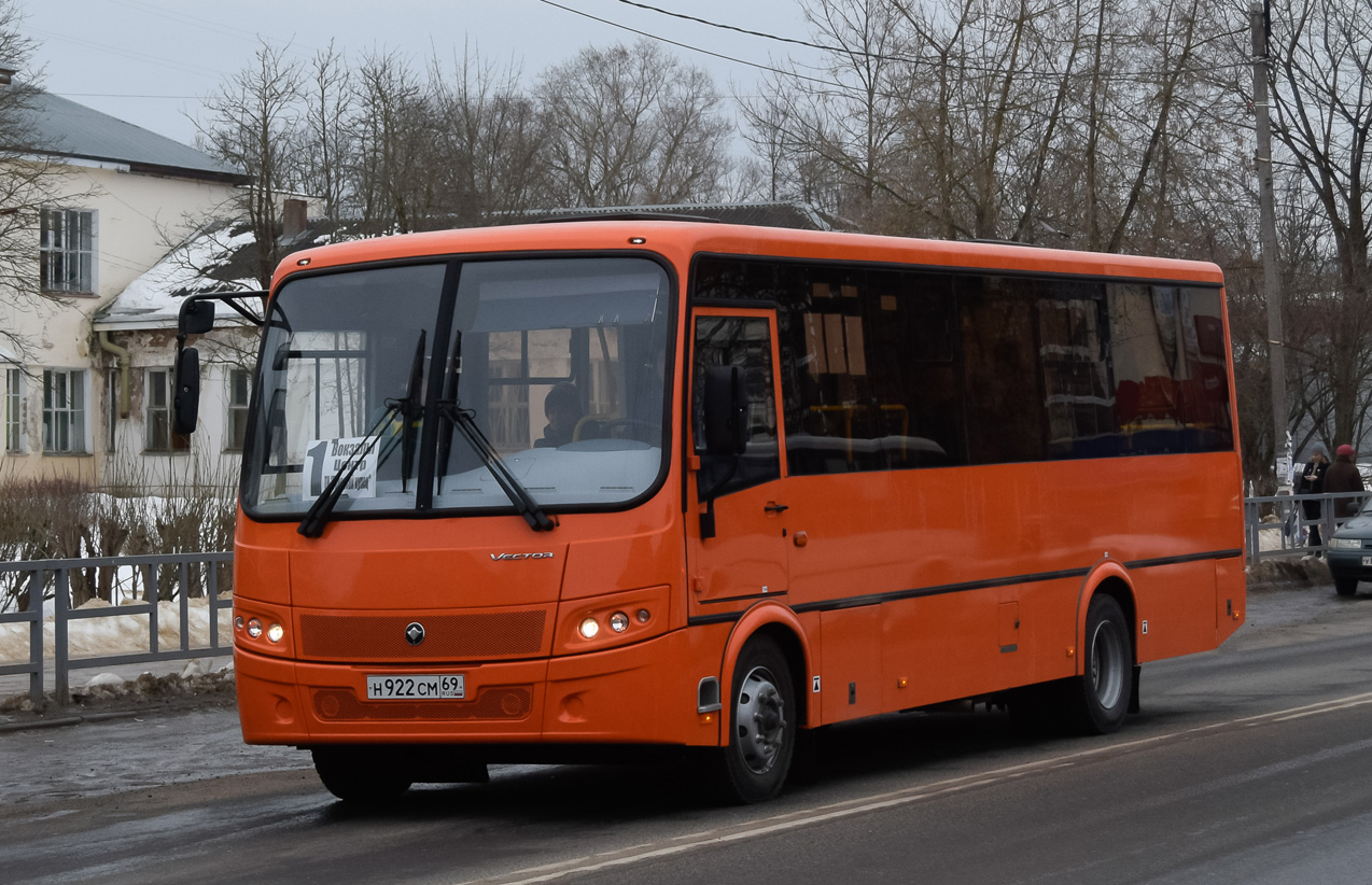 Тверская область, ПАЗ-320414-04 "Вектор" № Н 922 СМ 69