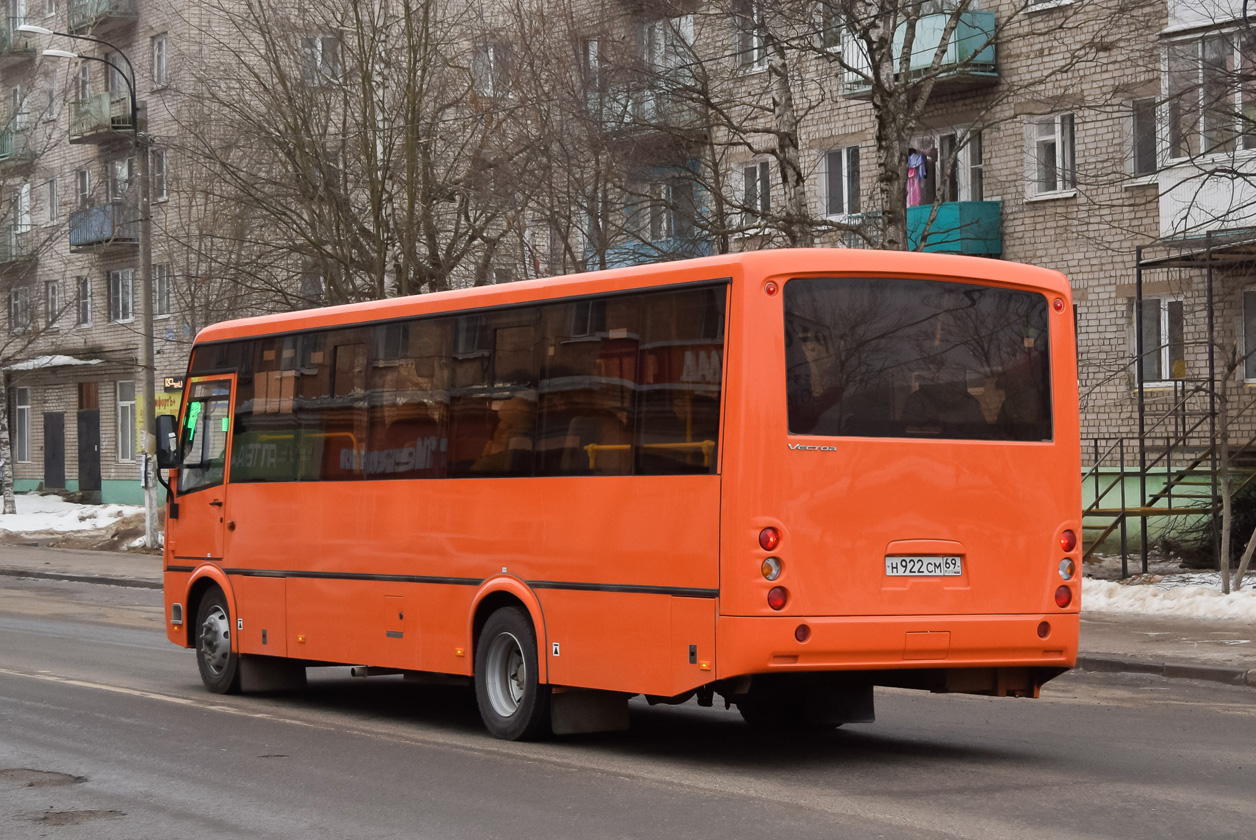 Тверская область, ПАЗ-320414-04 "Вектор" № Н 922 СМ 69