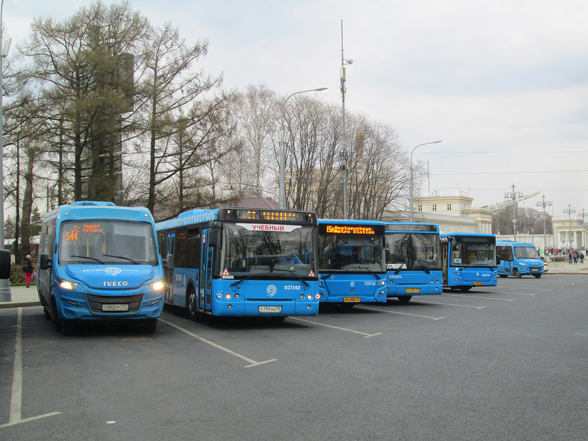 Москва, Нижегородец-VSN700 (IVECO) № 9415401; Москва — Автобусные вокзалы, станции и конечные остановки