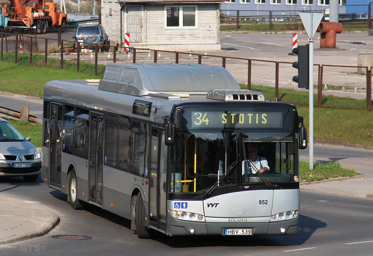 Lietuva, Solaris Urbino III 12 CNG № 952