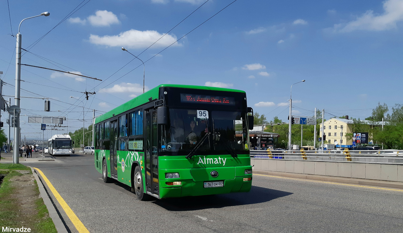 Almaty, Yutong ZK6108HGH č. 167 DK 02
