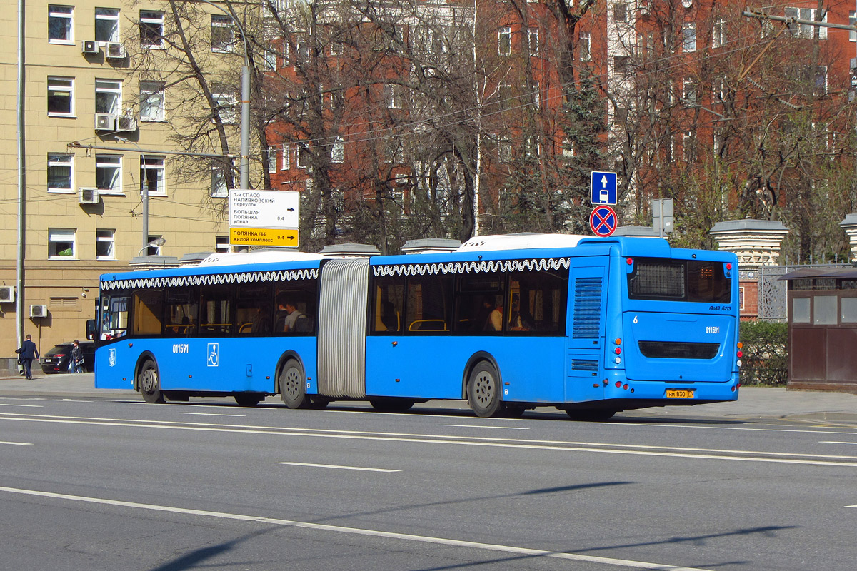 Москва, ЛиАЗ-6213.65 № 011591