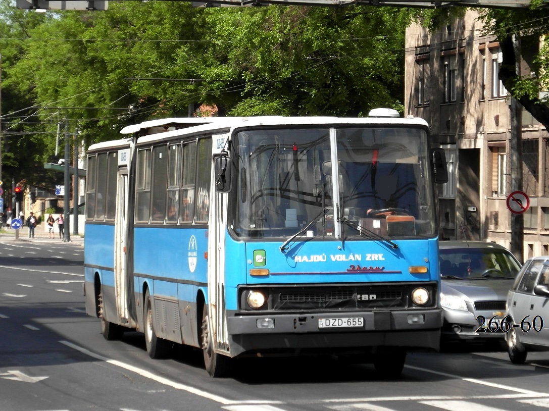 Венгрия, Ikarus 280 (Vasi Volán) № DZD-655