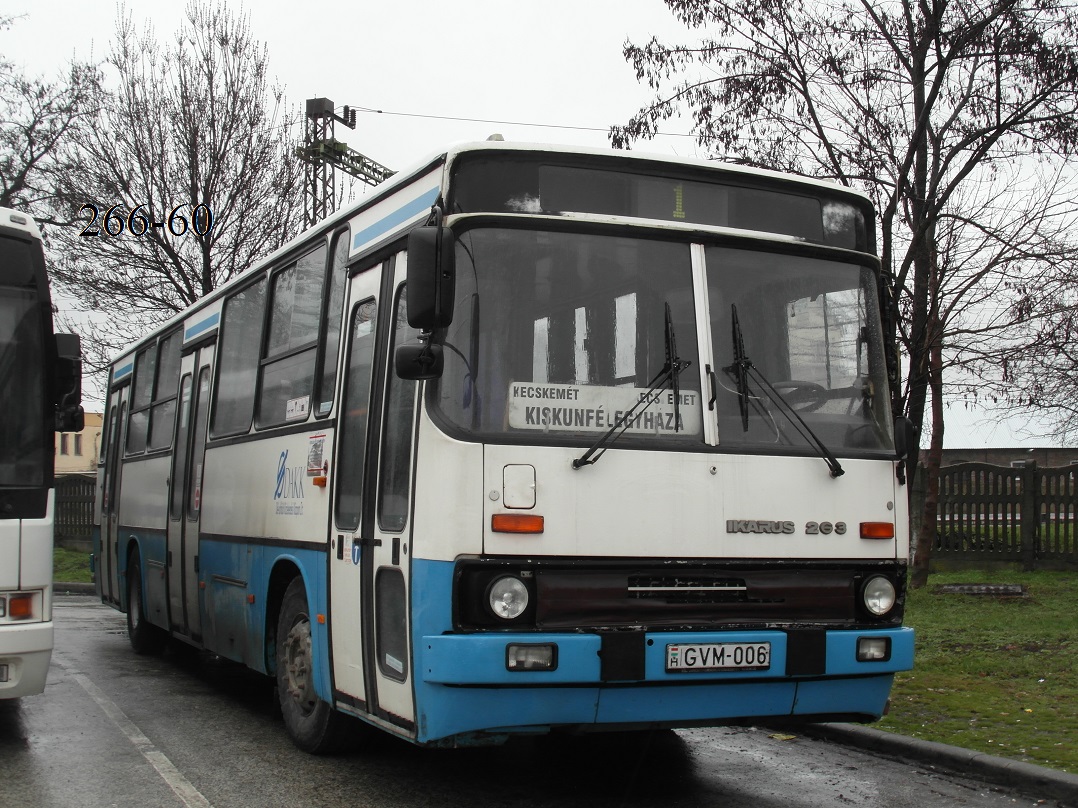 Венгрия, Ikarus 263.10 № GVM-006