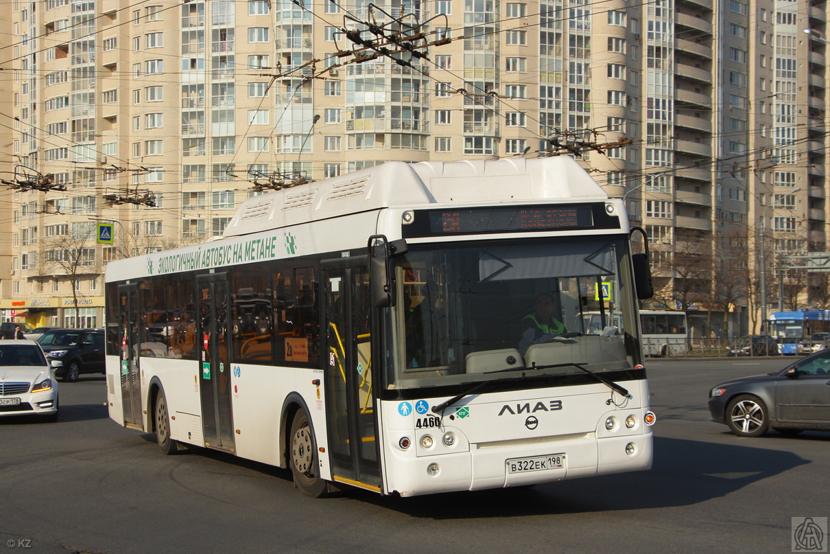 Санкт-Петербург, ЛиАЗ-5292.67 (CNG) № 4460