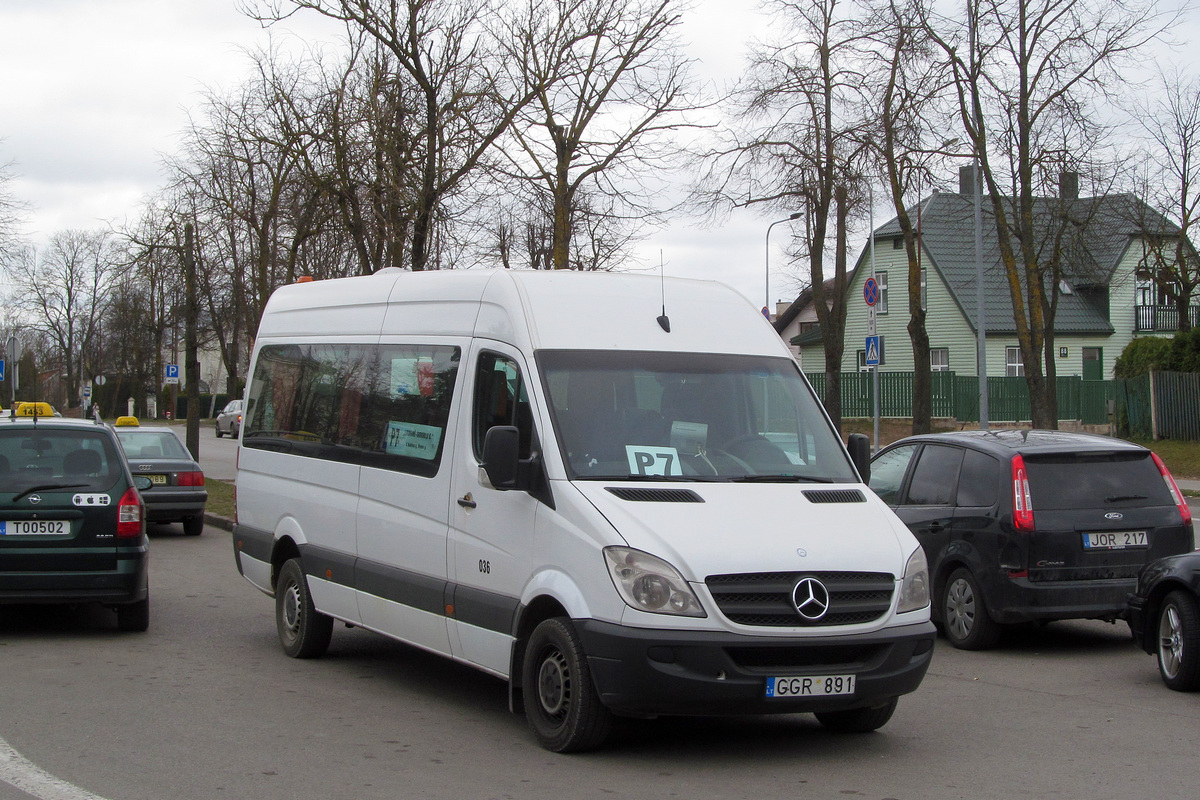 Литва, Mercedes-Benz Sprinter W906 315CDI № 036