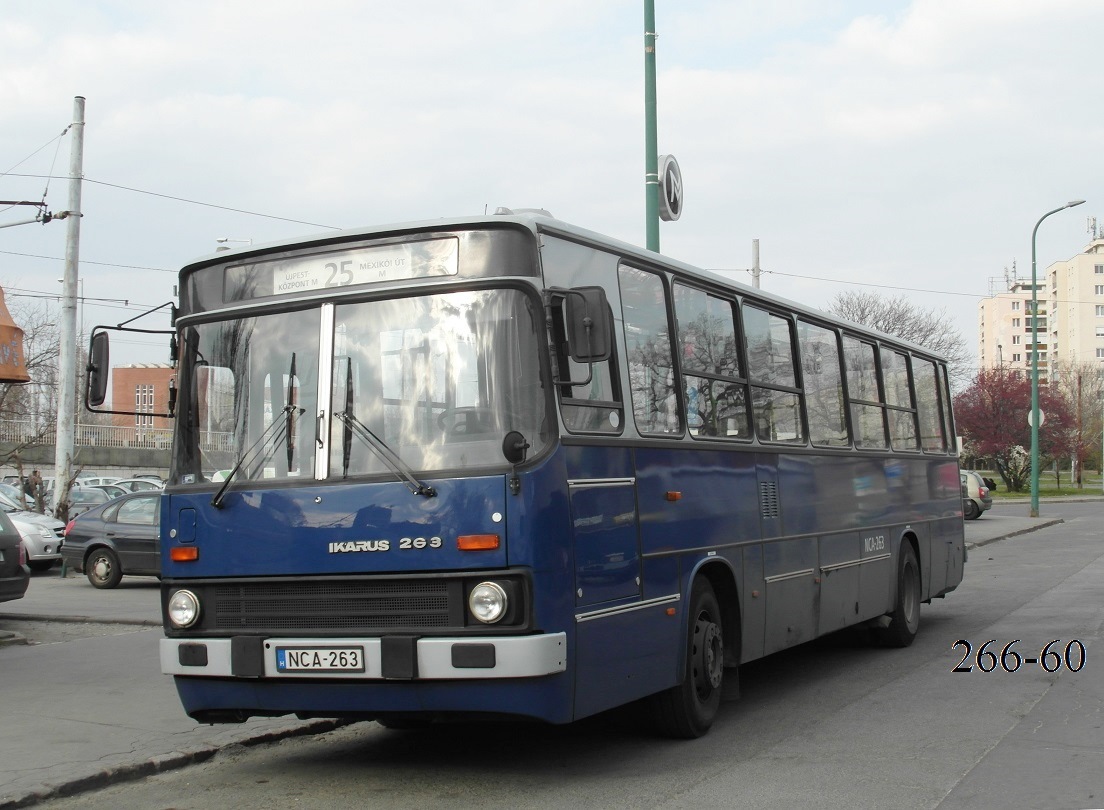 Венгрия, Ikarus 263.10 № NCA-263