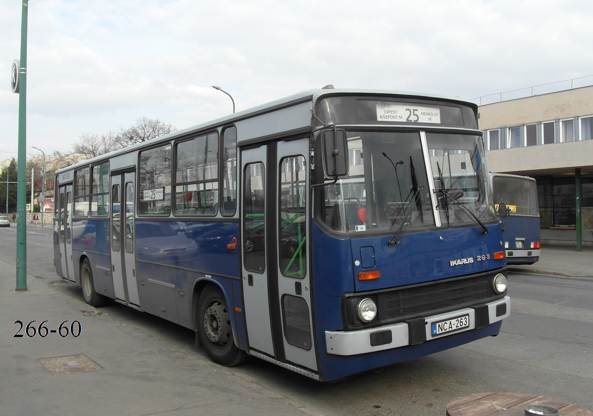 Венгрия, Ikarus 263.10 № NCA-263