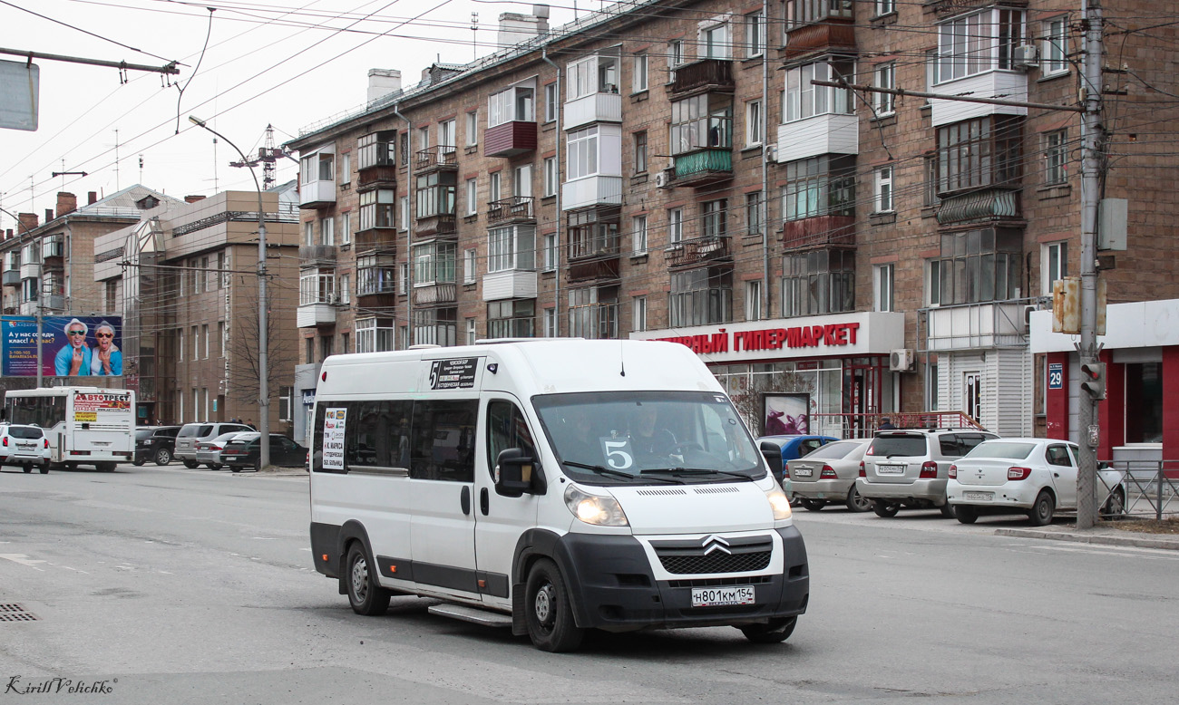 Новосибирская область, Нижегородец-2227W (Citroёn Jumper) № Н 801 КМ 154