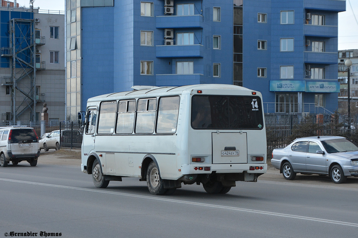 Саха (Якутия), ПАЗ-32054 № О 424 ЕУ 14