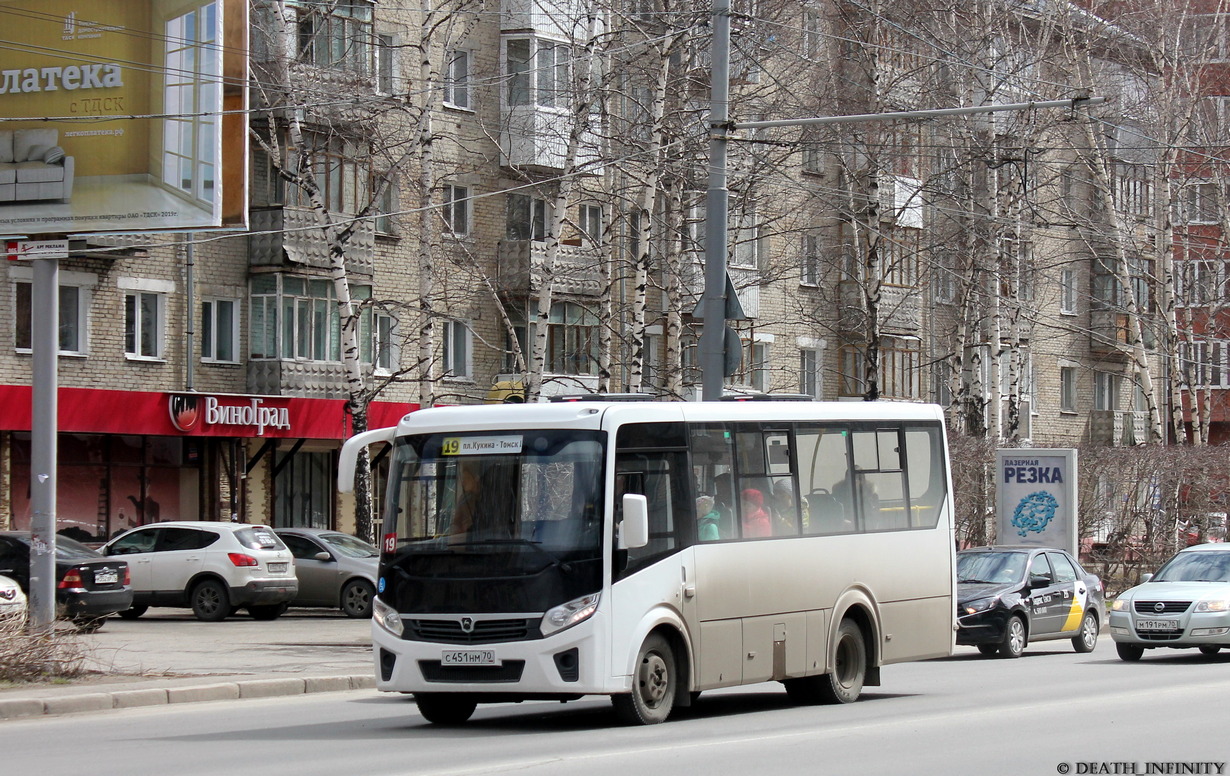 Томская область, ПАЗ-320435-04 "Vector Next" № С 451 НМ 70