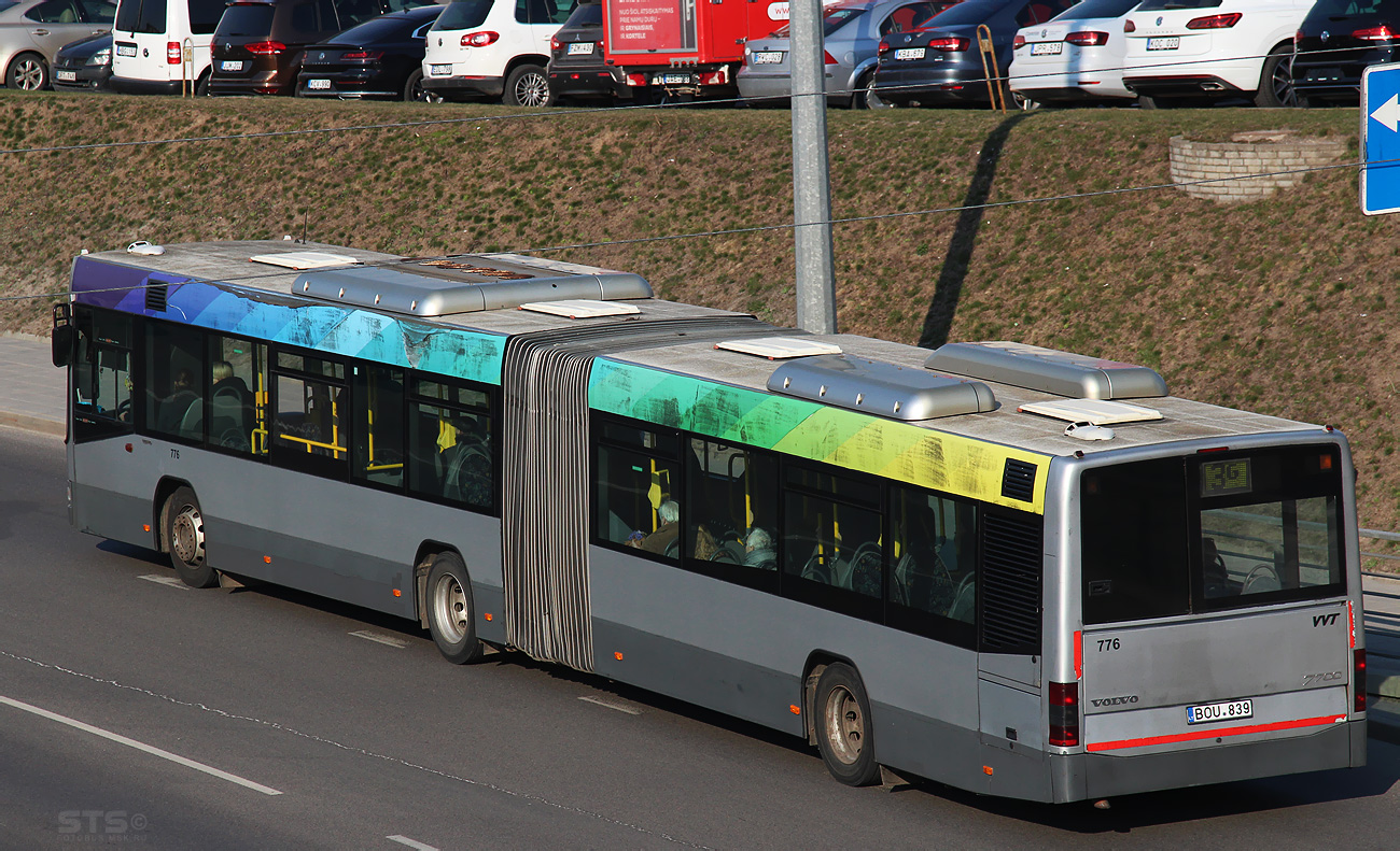 Литва, Volvo 7700A № 776