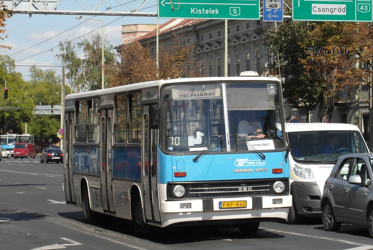 Венгрия, Ikarus 260.06 № FKF-640