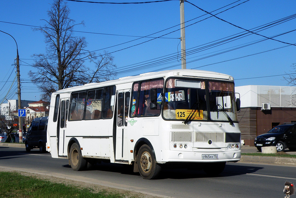 Nizhegorodskaya region, PAZ-4234 Nr. О 965 КК 152