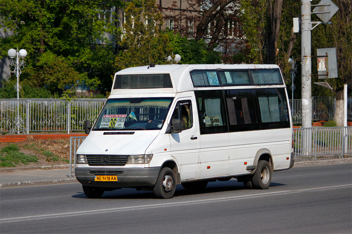 Dnepropetrovsk region, Vehixel O400 City Nr. AE 9418 AA