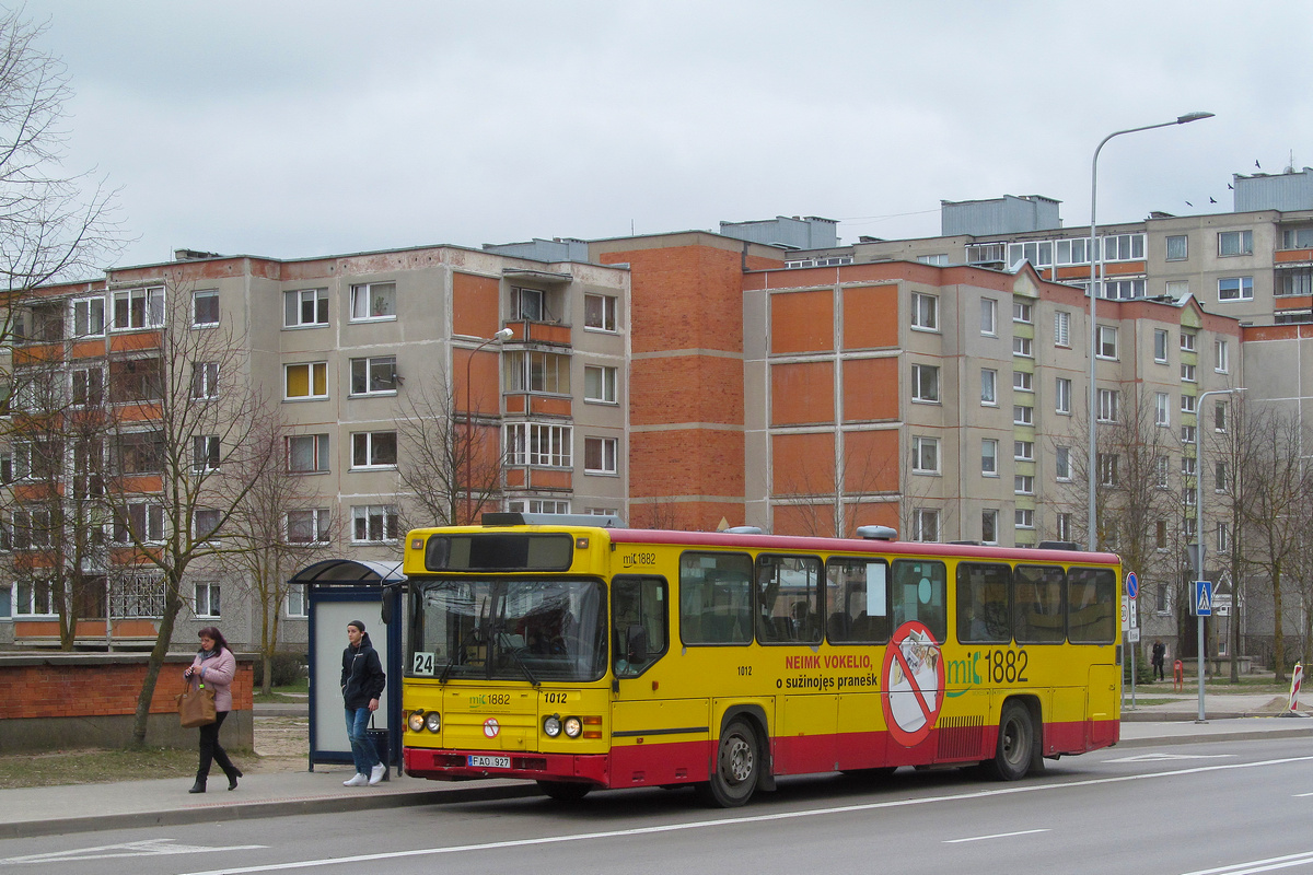 Литва, Scania CN113CLB № 1012